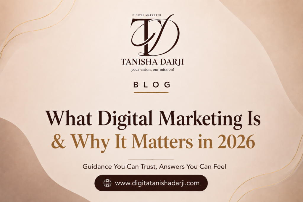 What Digital Marketing Is & Why It Matters in 2026